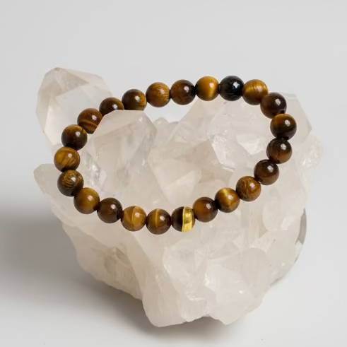 Tiger's Eye Bead Bracelet
