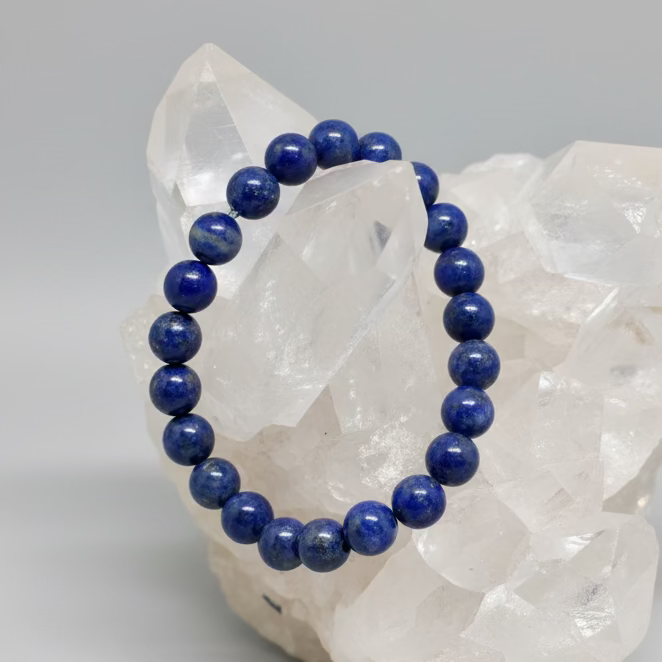Lapis Lazuli Bead Bracelet