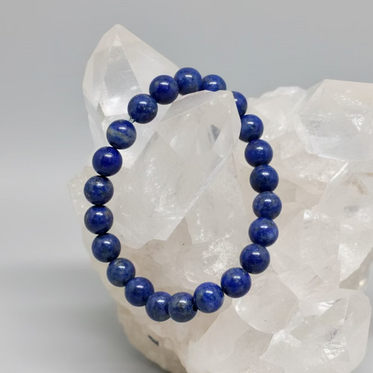 Lapis Lazuli Bead Bracelet