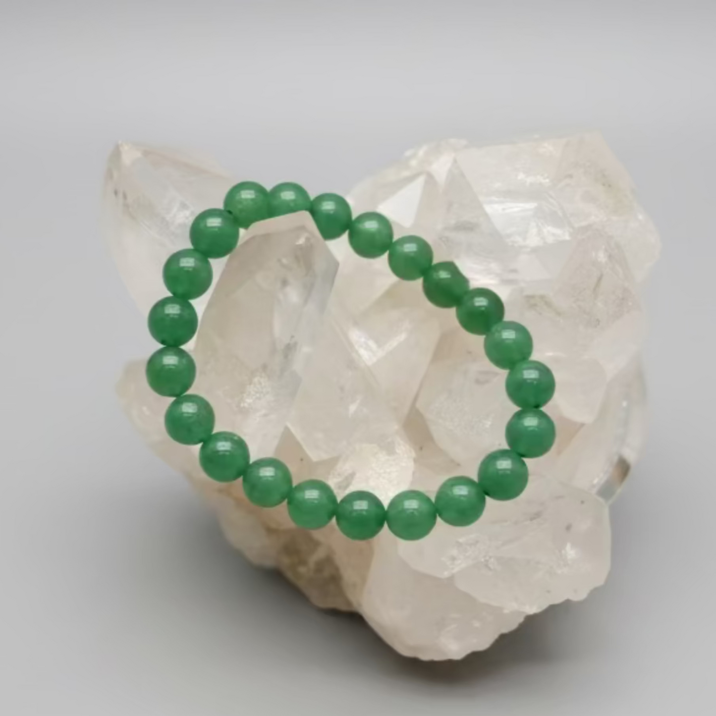 Green Aventurine Bead Bracelet