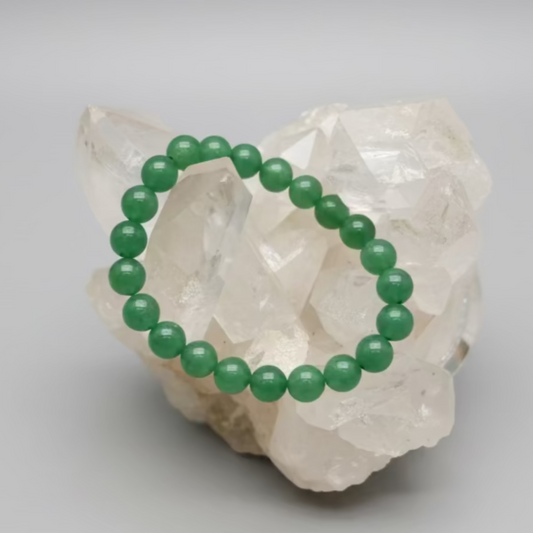 Green Aventurine Bead Bracelet