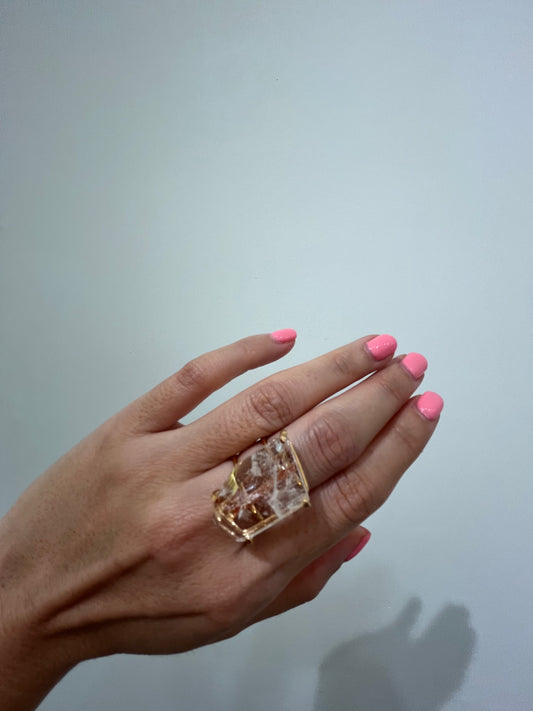 Clear Quartz Ring